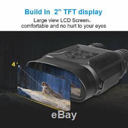 Infrared Hunting TFT LCD Binoculars Outdoor HD Digital Camcorder Night Vision US
