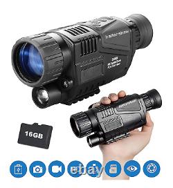 Infrared Night Vision Monocular hunting tracking security surveillance outdoors
