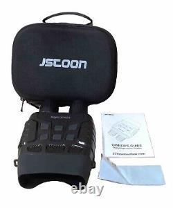 JStoon Black HD 4x Zoom Digital Infrared LED Night Vision Goggles Binoculars