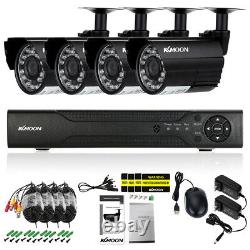 KKMOON H. 265+ 4CH 1080P DVR 5In1 CCTV 720P Outdoor Security Camera System