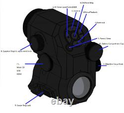 LaserWorks Night Vision Rifle Scope Accesory Camera Record Hunting Waterproof