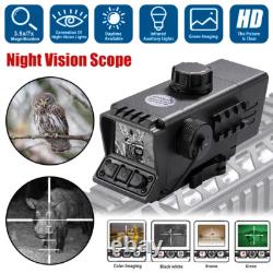 MS32 3.5x32 Digital Night Vision Scope NV Sights Optical 5 Reticle Red Dot Sight