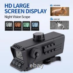 MS32 3.5x32 Digital Night Vision Scope NV Sights Optical 5 Reticle Red Dot Sight