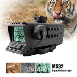 MS32 3.5x32 Digital Night Vision Scope NV Sights Optical 5 Reticle Red Dot Sight