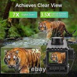 MS32 Digital Night Vision Scope Mount NV Sight Optical 3.5x32 Infrared Monocular