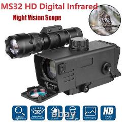 MS32 Digital Night Vision Scope Mount NV Sights Optical 3.5x32 TRD10 Pro Reticle