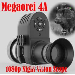 Megaorei4A Night Vision Scope for Rifle Optical Sight Telescope Hunting Camera