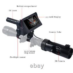 Megaorei 2 Digital Night Vision IR Optics Scope Camera 720P FHD with Laser Scope