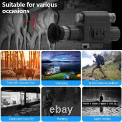 Megaorei 850nm Digital Night Vision Scope Optic Hunting Sight HD IR Camera