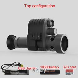 Megaorei M4A Night Vision Scope Video Record Binoculars Hunting IR Camera 1080p