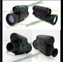 Monocular Night Vision Digital Camera Goggles Hunting Binocular Security Recorde