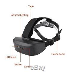 Multifunction Infrared Digital Head Mounted Night Vision Goggles Scope 1080P HD