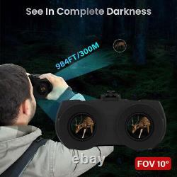 N4 Night Vision Goggles Binoculars Digital IR Head Mounted Hunting Rechargeable