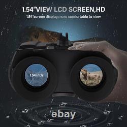 N4 Night Vision Goggles Binoculars Digital IR Head Mounted Hunting Rechargeable