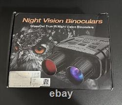 NEW Gthunder GlassOwl True IR Digital Night Vision Goggles Binoculars 4X Zoom