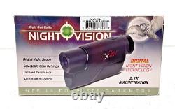NEW Night Owl xGen 2.1x Digital Night Vision Infrared Monocular Viewer 241J