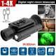 Nv002 Monocular 4x Zoom Digital Night Vision Illuminator Hunting Rifle Scope
