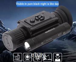 NV002 Monocular Night Vision Rifle Scope 4X Magnification With Crosshair Reticle