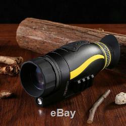 NV0435 4X Infrared Night Vision Monocular Telescope With 1080P 2MP Digital Cam