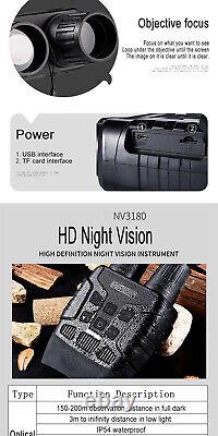 NV3180 IR Infrared Night Vision Binoculars / Goggles