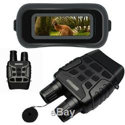 NV3180 Infrared Night Vision Binoculars Digital HD IR Camera 0.3MP Recording