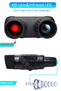 NV3180 Night Vision Binoculars Infrared Digital Hunting Telescope 4X Zoom 300m