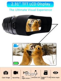 NV3180 Night Vision Binoculars Infrared Digital Hunting Telescope 4X Zoom 300m