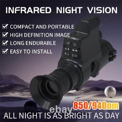 NV4AS 850nm Digital Day & Night Vision for Outdoor Hunting 4x Magnification Zoom