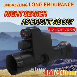 NV4AS 850nm Digital Day & Night Vision for Outdoor Hunting 4x Magnification Zoom