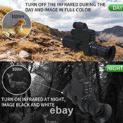 NV4AS 850nm Digital Day & Night Vision for Outdoor Hunting 4x Magnification Zoom