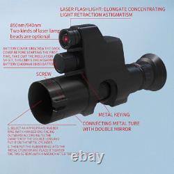 NV4AS 850nm Digital Day & Night Vision for Outdoor Hunting 4x Magnification Zoom