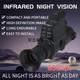 Nv4as Day & Night Vision 4x Infrared Digital Scope Monocular Hunting Telescope