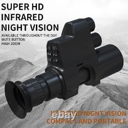 NV4AS Full Color Night Vision Monocular Hunting 4X Zoom Infrared Telescope Sight