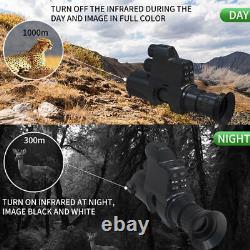 NV4AS Full Color Night Vision Monocular Hunting 4X Zoom Infrared Telescope Sight
