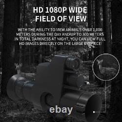 NV4AS Full Color Night Vision Monocular Hunting 4X Zoom Infrared Telescope Sight