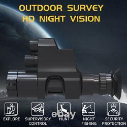 NV4AS Full Color Night Vision Monocular Hunting 4X Zoom Infrared Telescope Sight