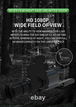 NV4B Reticle Digital Night Vision Scope Optical Clip-on 940nm Monocular