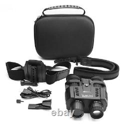 NV8000 3D Naked Helmet Goggles NV Night Vision 4X Digital Zoom Binoculars US