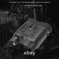 NV8160 Night Vision 8X Binocular for Hunting Infrared Digital Head Mount Goggles