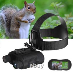 NV8160 Night Vision 8X Binocular for Hunting Infrared Digital Head Mount Goggles