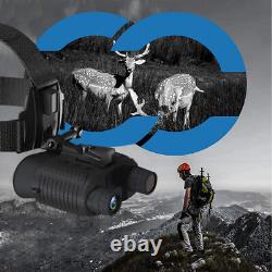 NV8160 Night Vision 8X Binocular for Hunting Infrared Digital Head Mount Goggles