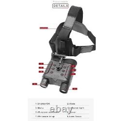 NV8160 Night Vision 8X Binocular for Hunting Infrared Digital Head Mount Goggles