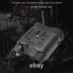 NV8160 Night Vision 8X Binocular for Hunting Infrared Digital Head Mount Goggles