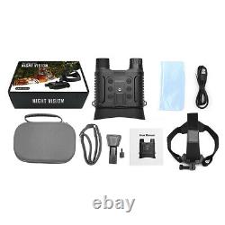 NV8160 Night Vision Goggles Binoculars Digital IR Head Mounted Hunting Sight 32G