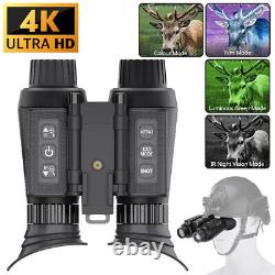 NV8300 1080P Digital Night Vision Goggle Binocular Zoom 32GB IR 850nm NVG Helmet