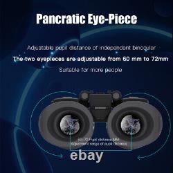 NV8300 1080P Digital Night Vision Goggle Binocular Zoom 32GB IR 850nm NVG Helmet