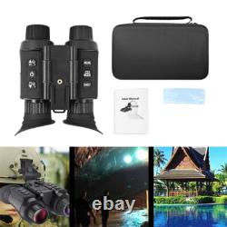 NV8300 1080P Digital Night Vision Goggle Binocular Zoom 32GB IR 850nm NVG Helmet