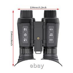NV8300 1080P Digital Night Vision Goggle Binocular Zoom 32GB IR 850nm NVG Helmet
