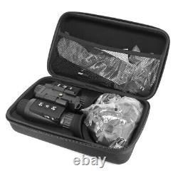 NV8300 1080P Digital Night Vision Goggle Binocular Zoom 32GB IR 850nm NVG Helmet