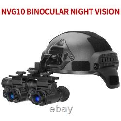 NVG10 Dual WiFi Digital Night Vision With Helmet 940nm IR Night Vision Goggles